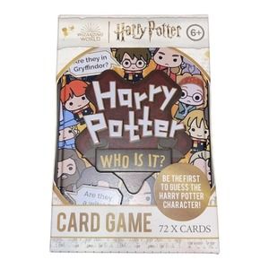 Harry Potter Who Is It Guessing Card Game Play Travel Trivia Kids Board Boxed